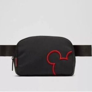 Disney lululemon Everywhere Belt Bag 1L Mickey Outline Graphic - BLACK (NWOT)
